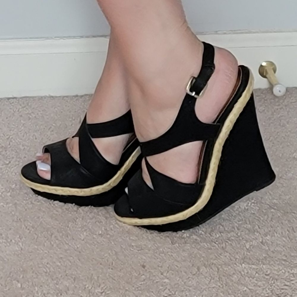 Dollhouse Wedge Sandals